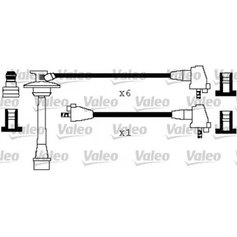 Kit de câbles d'allumage VALEO 346450