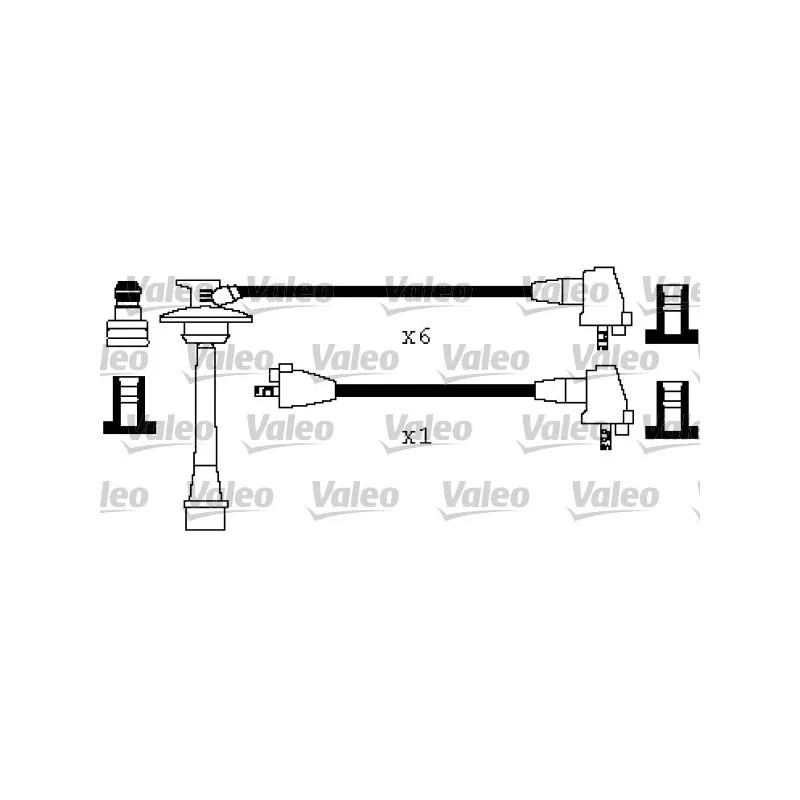 Kit de câbles d'allumage VALEO 346450