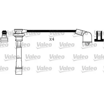 Kit de câbles d'allumage VALEO 346451