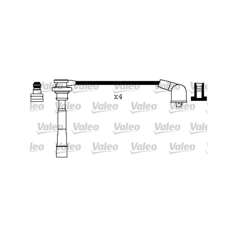 Kit de câbles d'allumage VALEO 346451