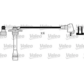 Kit de câbles d'allumage VALEO 346453