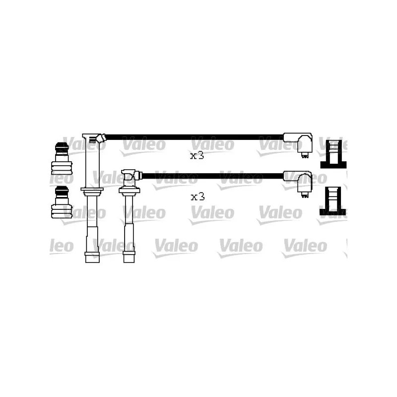 Kit de câbles d'allumage VALEO 346455