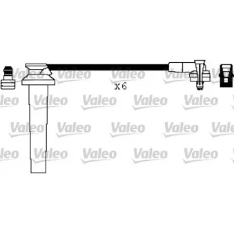 Kit de câbles d'allumage VALEO 346456