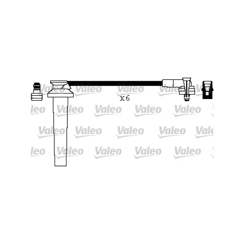 Kit de câbles d'allumage VALEO 346456