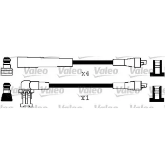 Kit de câbles d'allumage VALEO 346457