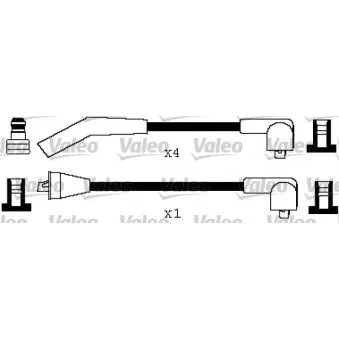 Kit de câbles d'allumage VALEO 346461
