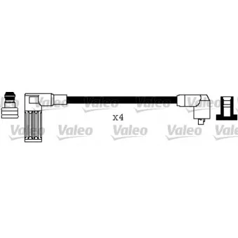 Kit de câbles d'allumage VALEO 346467