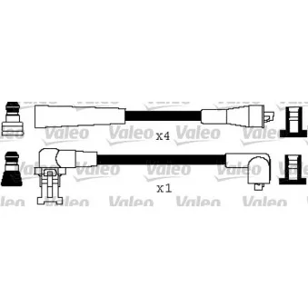 Kit de câbles d'allumage VALEO 346470