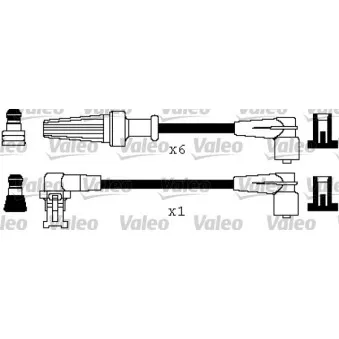 Kit de câbles d'allumage VALEO 346471