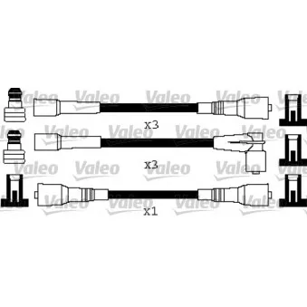 Kit de câbles d'allumage VALEO 346474
