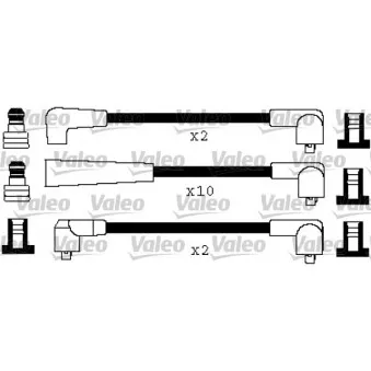 Kit de câbles d'allumage VALEO 346479