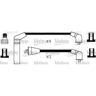 Kit de câbles d'allumage VALEO 346480