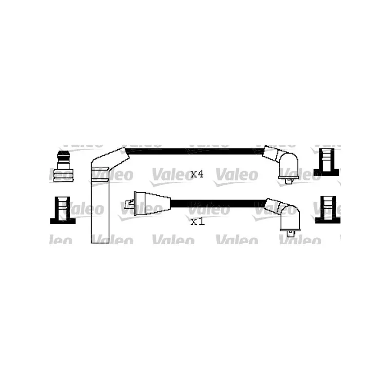 Kit de câbles d'allumage VALEO 346480