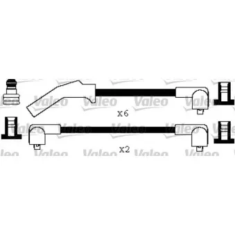 Kit de câbles d'allumage VALEO 346483