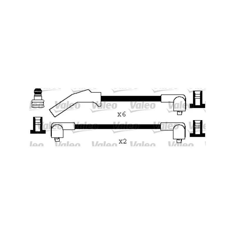 Kit de câbles d'allumage VALEO 346483