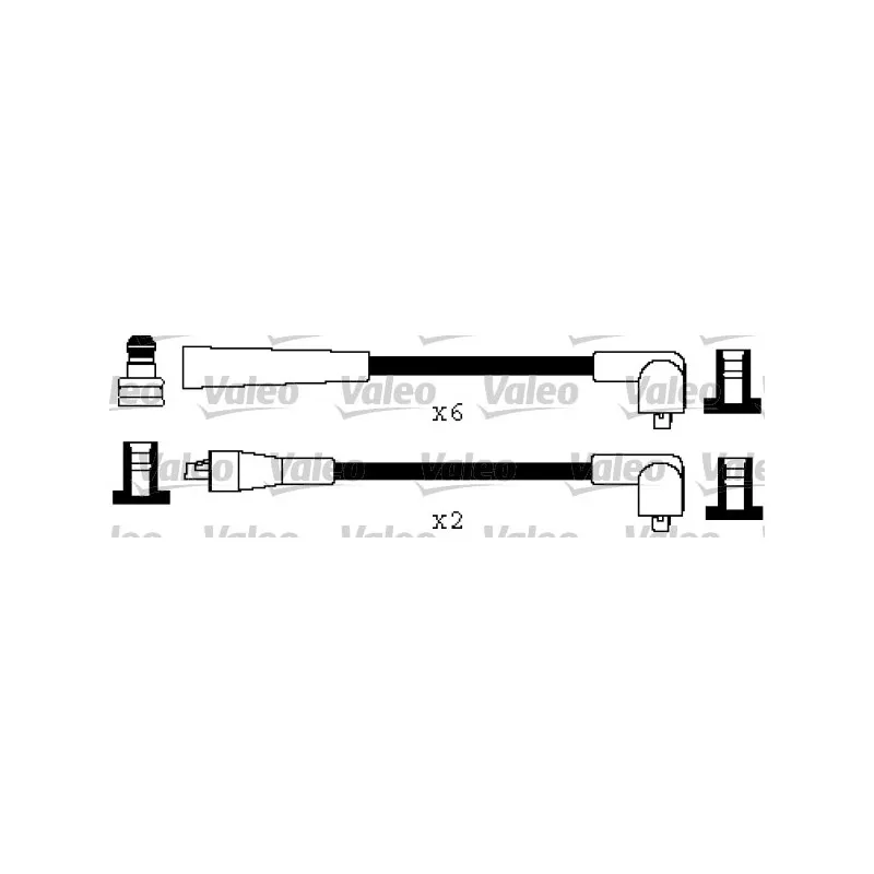 Kit de câbles d'allumage VALEO 346484