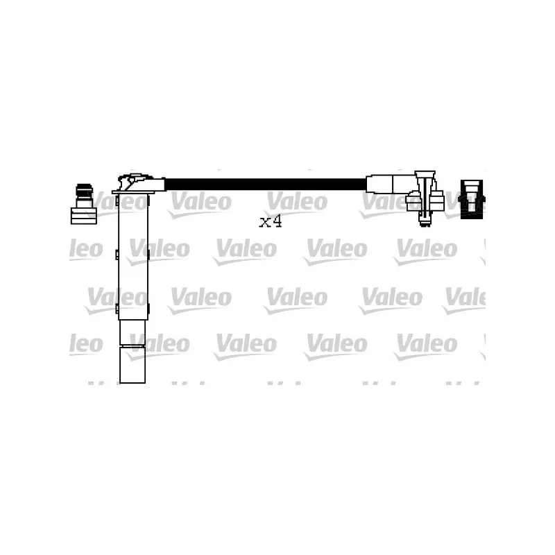 Kit de câbles d'allumage VALEO 346486