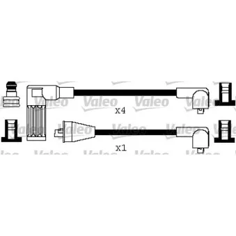 Kit de câbles d'allumage VALEO 346502