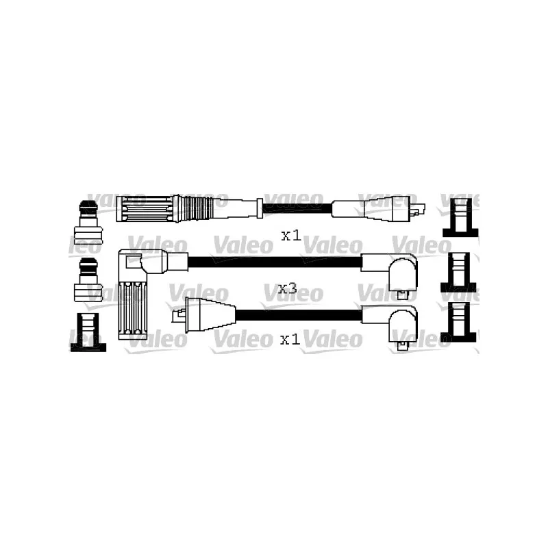 Kit de câbles d'allumage VALEO 346505