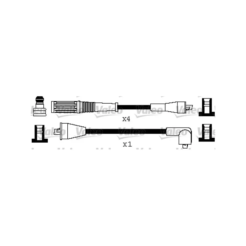Kit de câbles d'allumage VALEO 346512