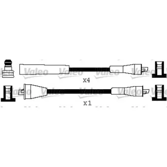 Kit de câbles d'allumage VALEO 346514
