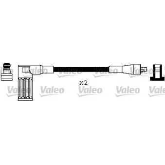 Kit de câbles d'allumage VALEO 346517