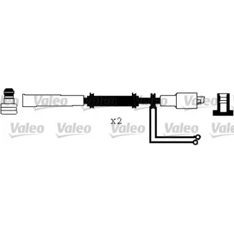 Kit de câbles d'allumage VALEO 346518