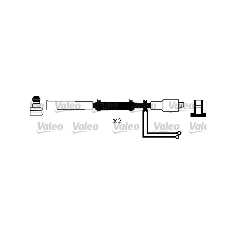 Kit de câbles d'allumage VALEO 346518