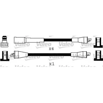 Kit de câbles d'allumage VALEO 346534