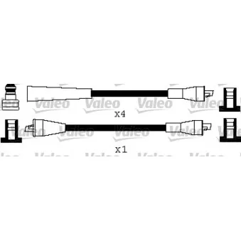 Kit de câbles d'allumage VALEO 346539