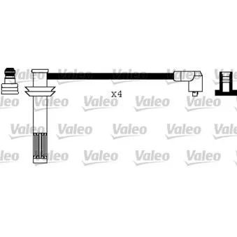 Kit de câbles d'allumage VALEO 346543
