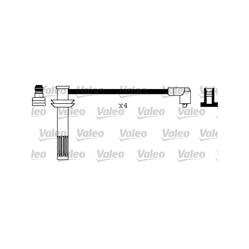 Kit de câbles d'allumage VALEO 346543