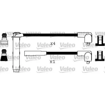 Kit de câbles d'allumage VALEO 346546