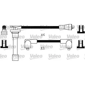 Kit de câbles d'allumage VALEO 346550