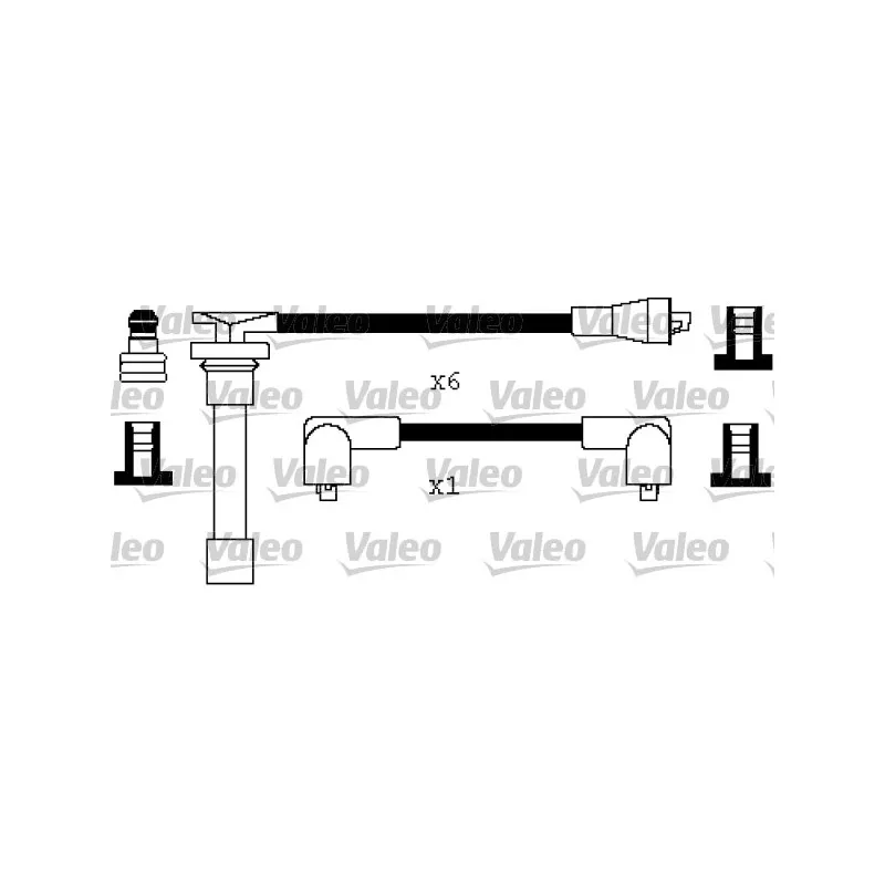 Kit de câbles d'allumage VALEO 346550