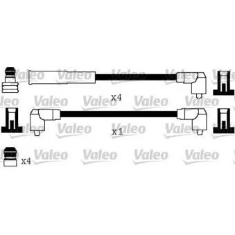 Kit de câbles d'allumage VALEO 346556