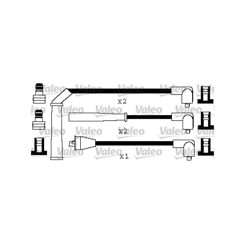 Kit de câbles d'allumage VALEO 346557