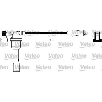Kit de câbles d'allumage VALEO 346560