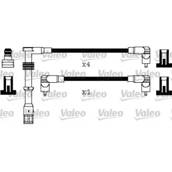 Kit de câbles d'allumage VALEO 346565