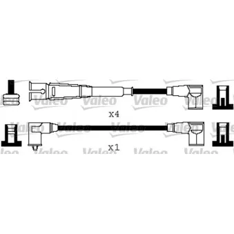 Kit de câbles d'allumage VALEO 346568