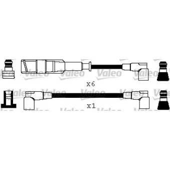 Kit de câbles d'allumage VALEO 346570