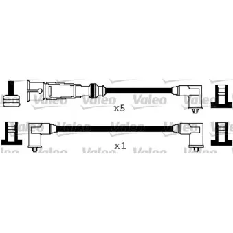 Kit de câbles d'allumage VALEO 346571