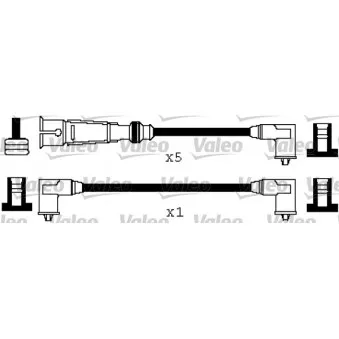 Kit de câbles d'allumage VALEO 346572