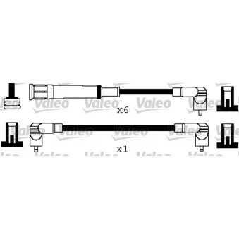 Kit de câbles d'allumage VALEO 346576