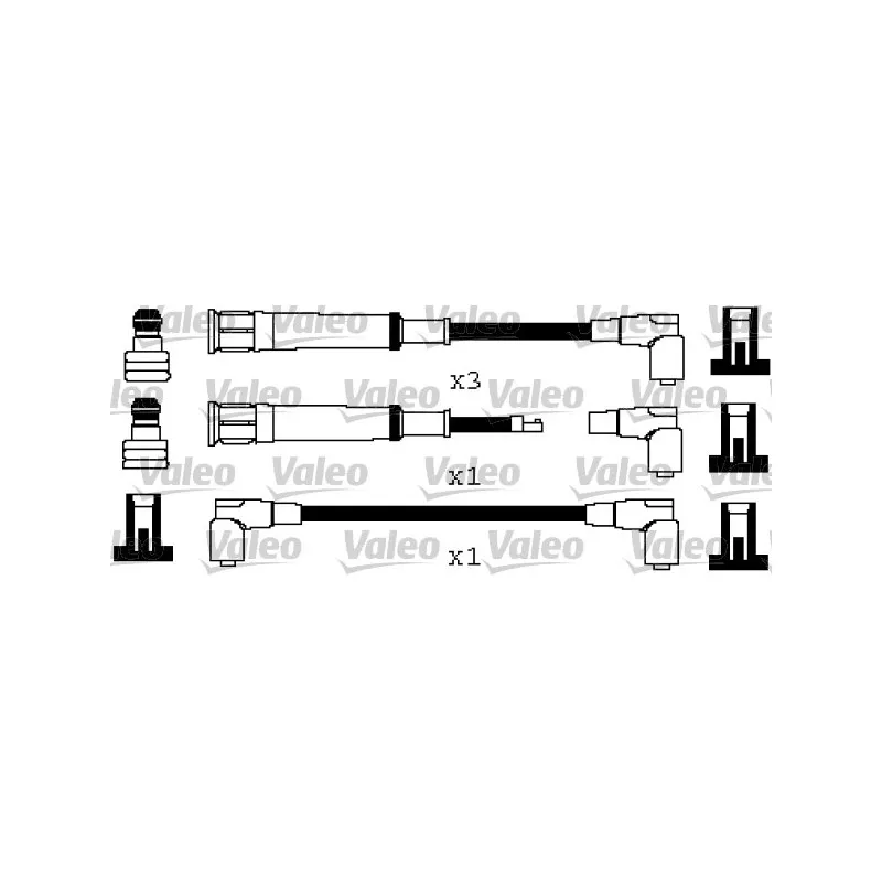 Kit de câbles d'allumage VALEO 346577