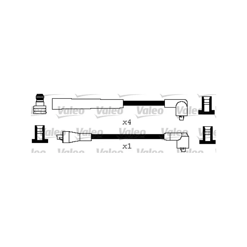 Kit de câbles d'allumage VALEO 346584