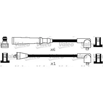 Kit de câbles d'allumage VALEO 346588