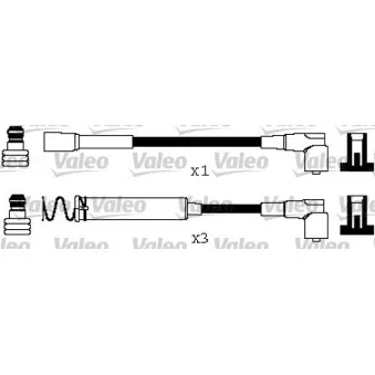 Kit de câbles d'allumage VALEO 346590