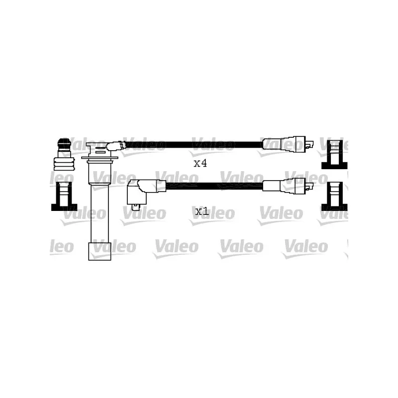 Kit de câbles d'allumage VALEO 346596
