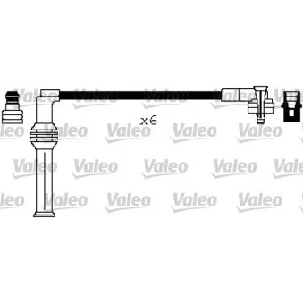 Kit de câbles d'allumage VALEO 346599